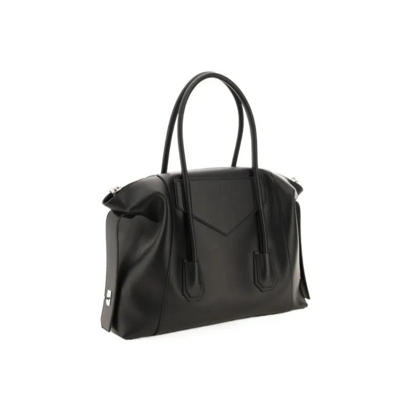 GIVENCHY Leather Handbag Regular Women's Black-1