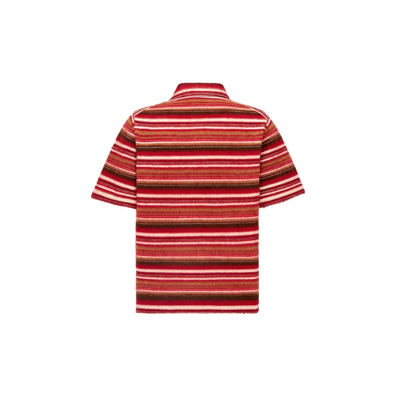 DIOR X Denim Tears Polo Mohair Knit Shirt-1