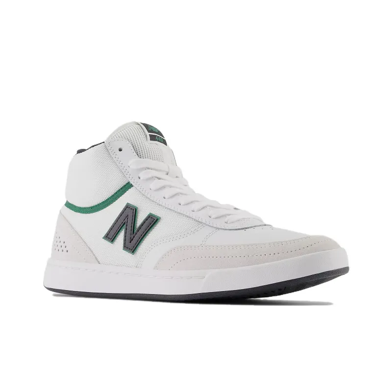 New Balance Numeric 440 High Anti Slip Wear Resistant Mid Top Skateboard Shoes Unisex White-2