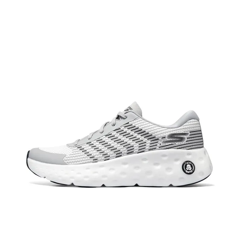 Skechers Cushioning Wear-Resistant Low-Top Running Shoes Men's White-0