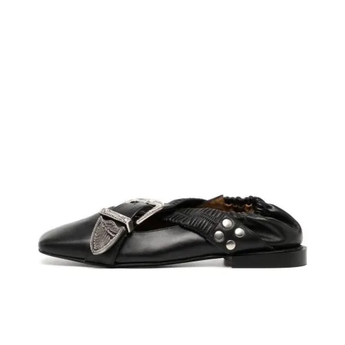 Toga Pulla Buckle Strap Detail Ballerinas