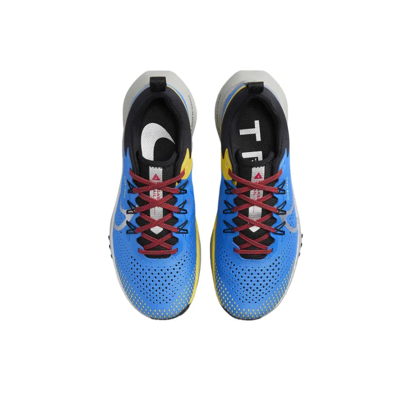 Nike React Pegasus Trail 4 Light Photo Blue Track Red Black Metallic Silver Women's-3