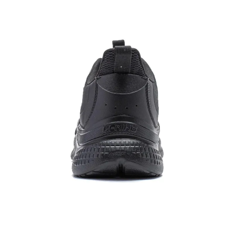 LiNing Cruising Wear Resistant Low Top Casual Shoes Men's Black-4