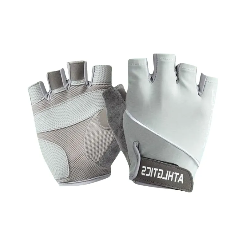 NAILEKESI Fitness Gloves Wear Resistant Protective Slip Resistant 1 Pair Adults Male Athletes Teenagers-2