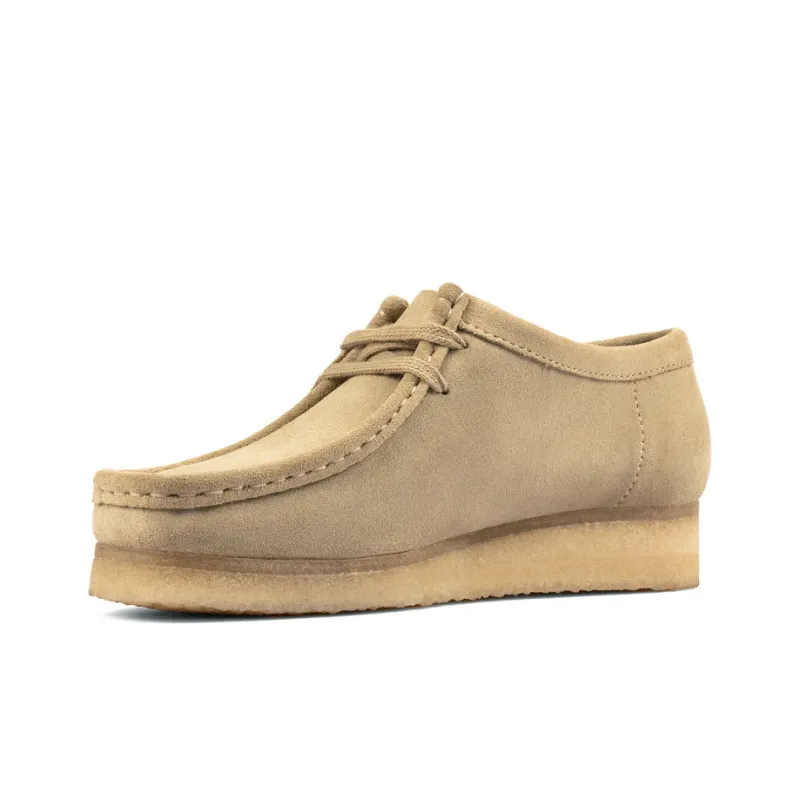 Clarks Originals Wallabee Boots 'Beige' Women's-1