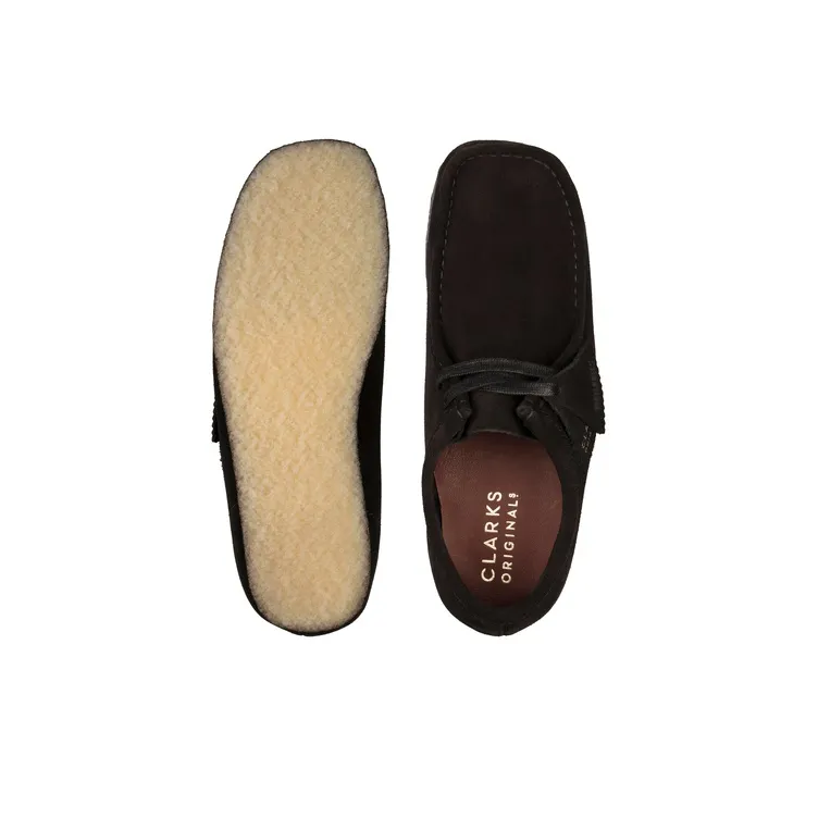 Clarks Originals Durable Breathable Low Top Casual Shoes Women's Black-2