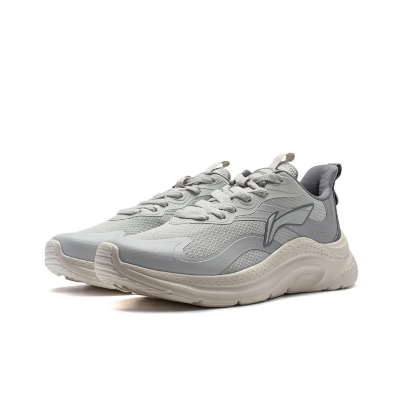 LiNing Cruising Durable Breathable Low Top Casual Shoes Men's Gray-2