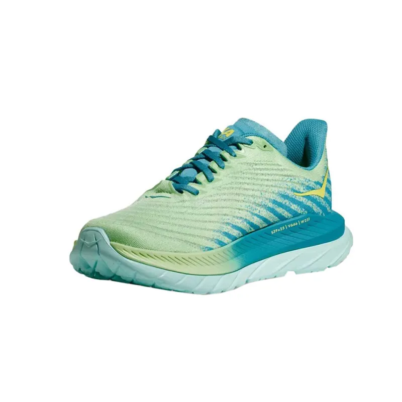 HOKA ONE ONE Mach 5 Lime Glow Ocean-2