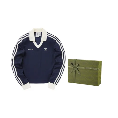 Sporty & Rich X Adidas Originals Sporty & Rich Co-branded SS23 T-Shirts Women's Gift Box Sets Ink Black