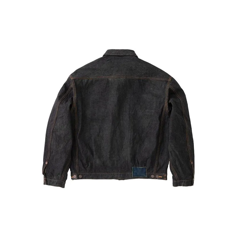 Visvim Denim Jackets Men Black-1