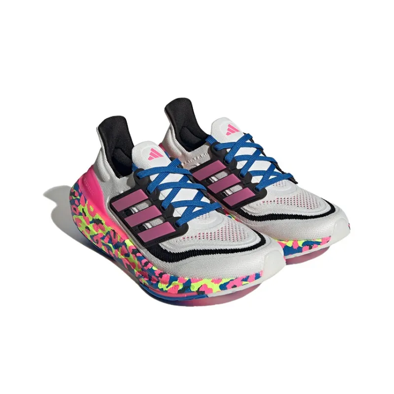 Adidas Ultra Boost Light Lucid Pink Leopard Women's-2