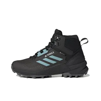 Adidas Terrex Swift R3 Mid Gore Tex Core Black Mint Ton Grey Women's