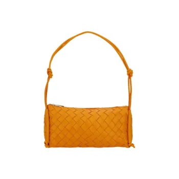 Bottega Veneta Small Intrecciato Strapped Shoulder Bag