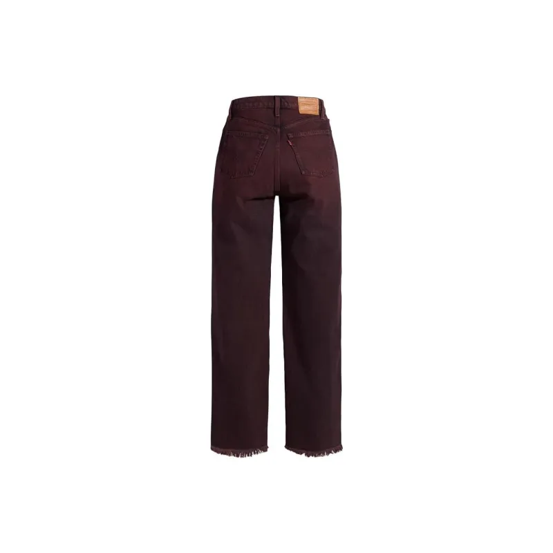 Levis Jeans Women's Burgundy-1