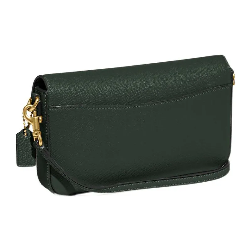 COACH Wyn Leather Envelope Bag Shoulder Bag Crossbody Bag Small Size Women's Amazon Green-1