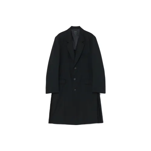 Yohji Yamamoto Coats Unisex Black