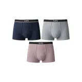 Navy Blue+Gray+Cameo Brown (Gusset Antibacterial)