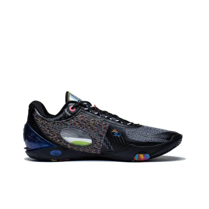 LiNing Wade 808 Ultra Cushioning Wear Resistant Low Top Basketball Shoes Men's Black-1