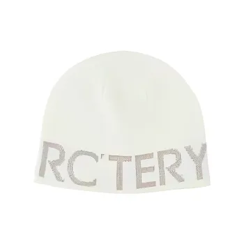 Arcteryx Polyester Beanies Men's White
