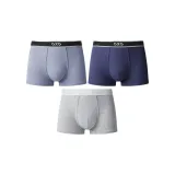 Light Gray+Smoke Purple+Light Blue (Gusset Antibacterial)