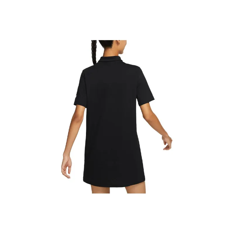 Nike Short Sleeved Dresses Women's Black-1