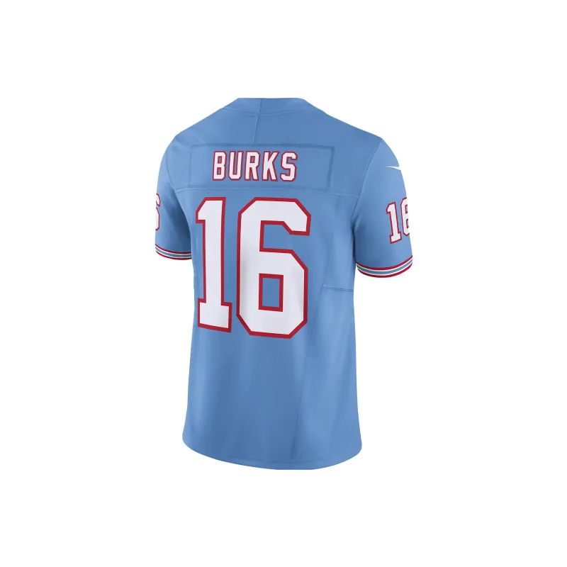Nike Treylon Burks Tennessee Titans Men's Nike Dri FIT Nfl Limited Football Jersey-1