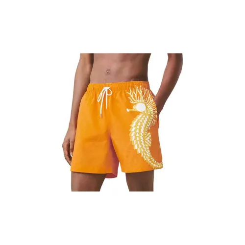 HERMES Casual Shorts Men Orange