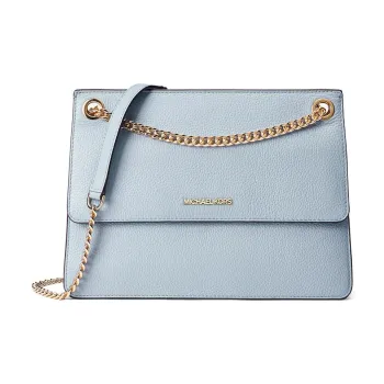 MICHAEL KORS Kathy Cow Leather Small Square Bag Shoulder Bag Crossbody Bag Medium Size Women's Blue