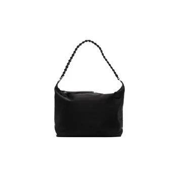 KARA Polyurethane Tote Bag Shopping Bag Handbag Shoulder Bag Regular Women's Black