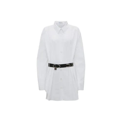 JW Anderson Long-Sleeved Dresses Women's White