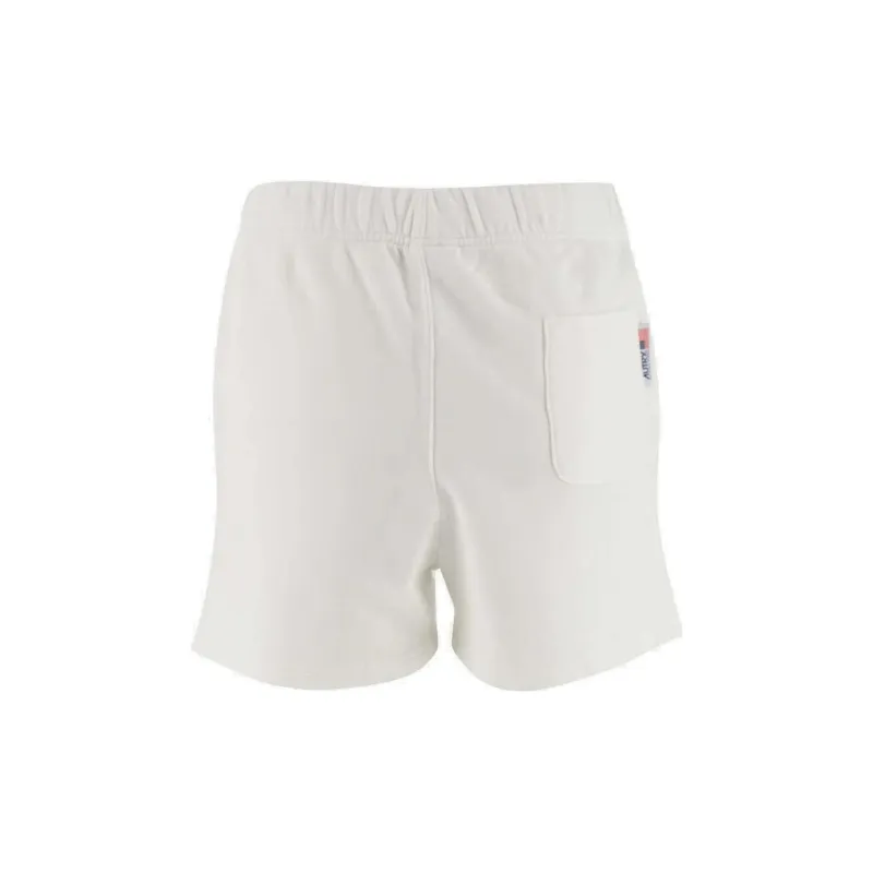 AUTRY Logo Printed Drawstring Shorts-1