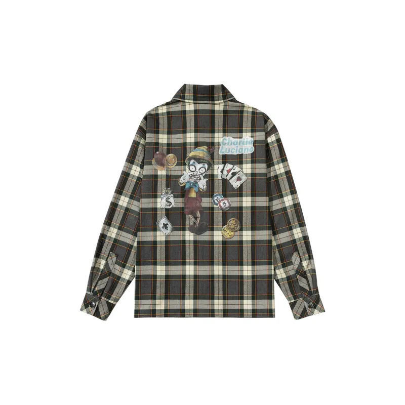 Charlie Luciano Shirt Unisex Dark Green-2