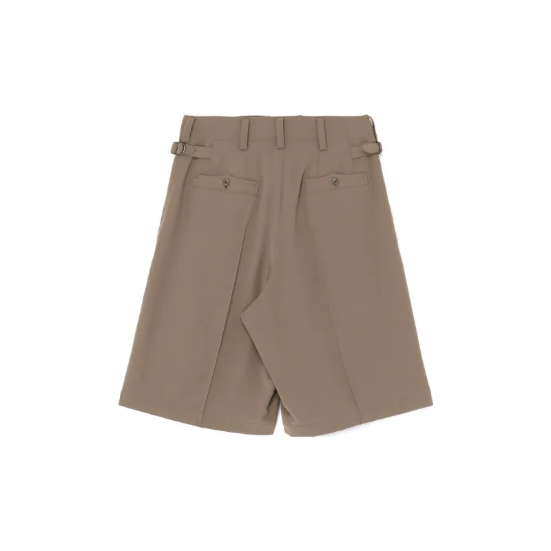 Yohji Yamamoto Casual Shorts Unisex Khaki-1