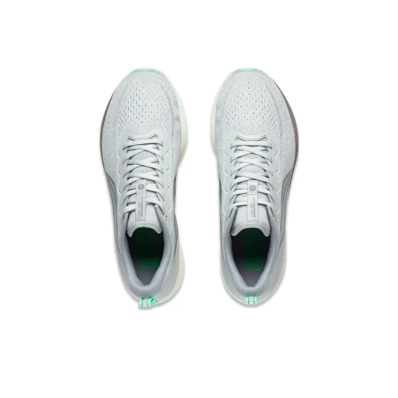 LiNing Red Hare 6 Abrasion Resistant Low Top Sprint Long Distance Running Training Running Shoes Men's Gray Cyan-2