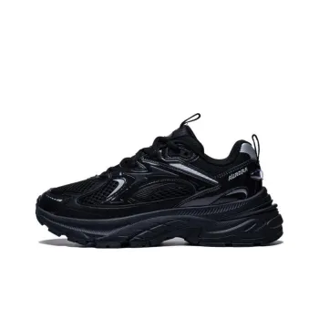 LiNing Aurora 2K Cushioning Wear Resistant Low Top Casual Shoes Women's Black