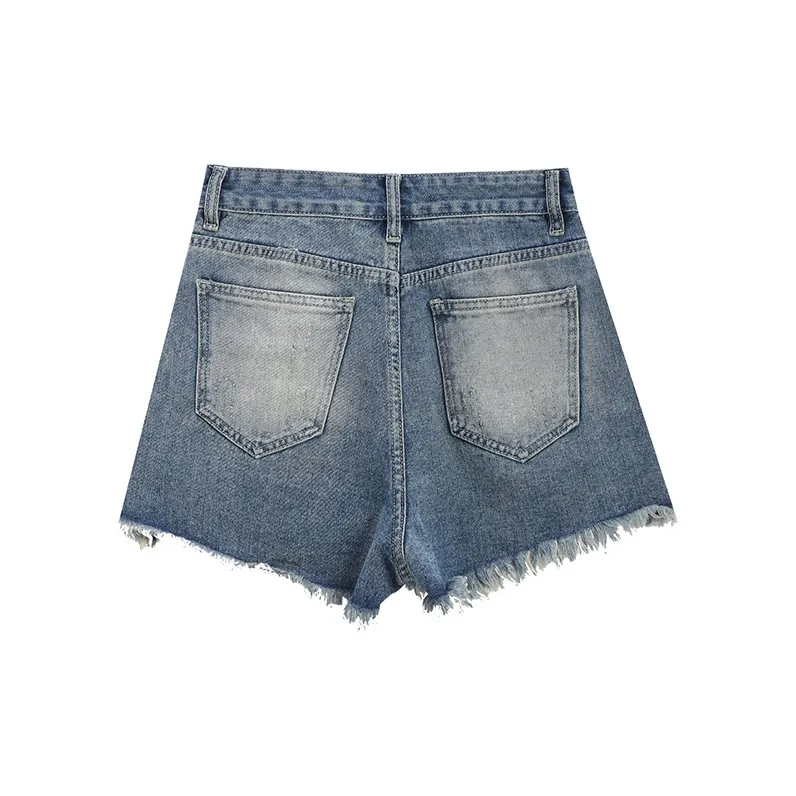TWOPLUMGIRLS Denim Shorts Women's-4