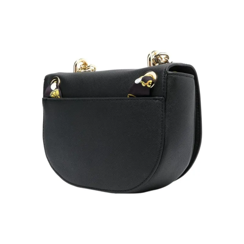 VERSACE JEANS COUTURE Polyester Crossbody Bag, Shoulder Bag Women's Black-3