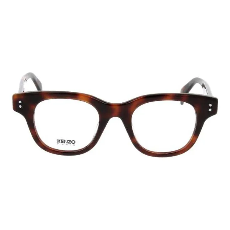 KENZO Wayfarer Frame Logo Printed Glasses-1