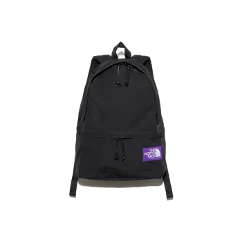 THE NORTH FACE PURPLE LABEL Recycled Polyester Canvas Backpack Regular Unisex Black