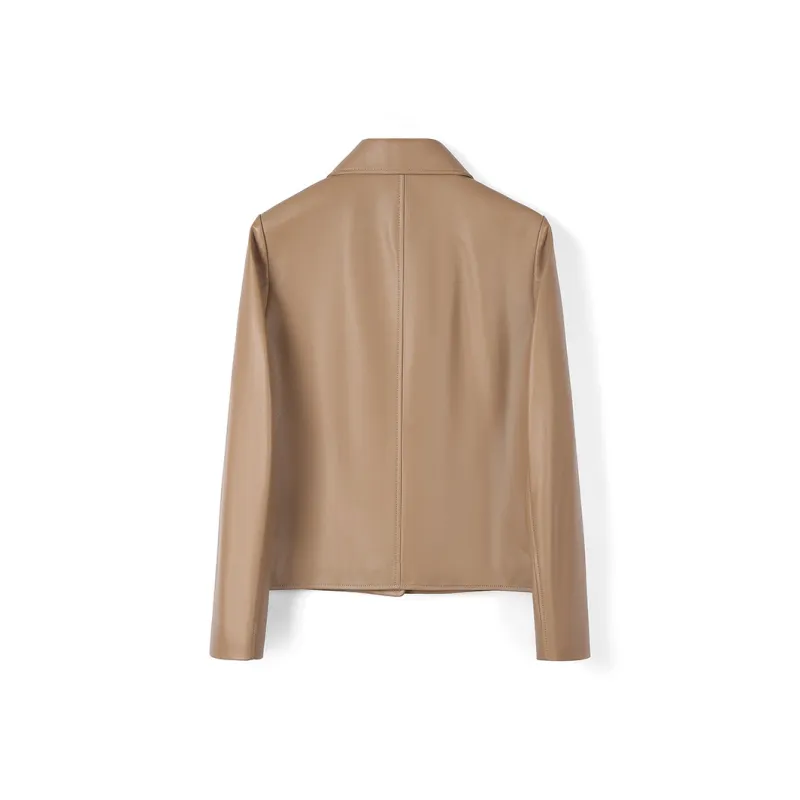 SINBOS Leather Jackets Women's-5