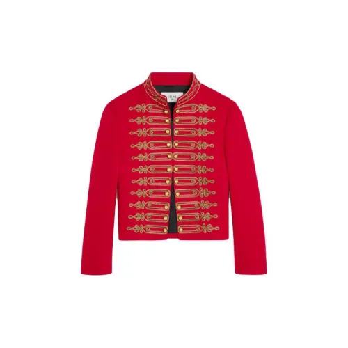 CELINE Jackets Men Red