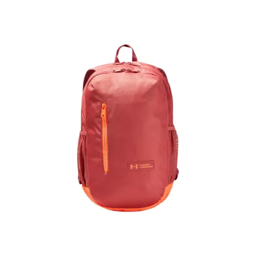 Under Armour Polyester Backpack Regular Unisex Red