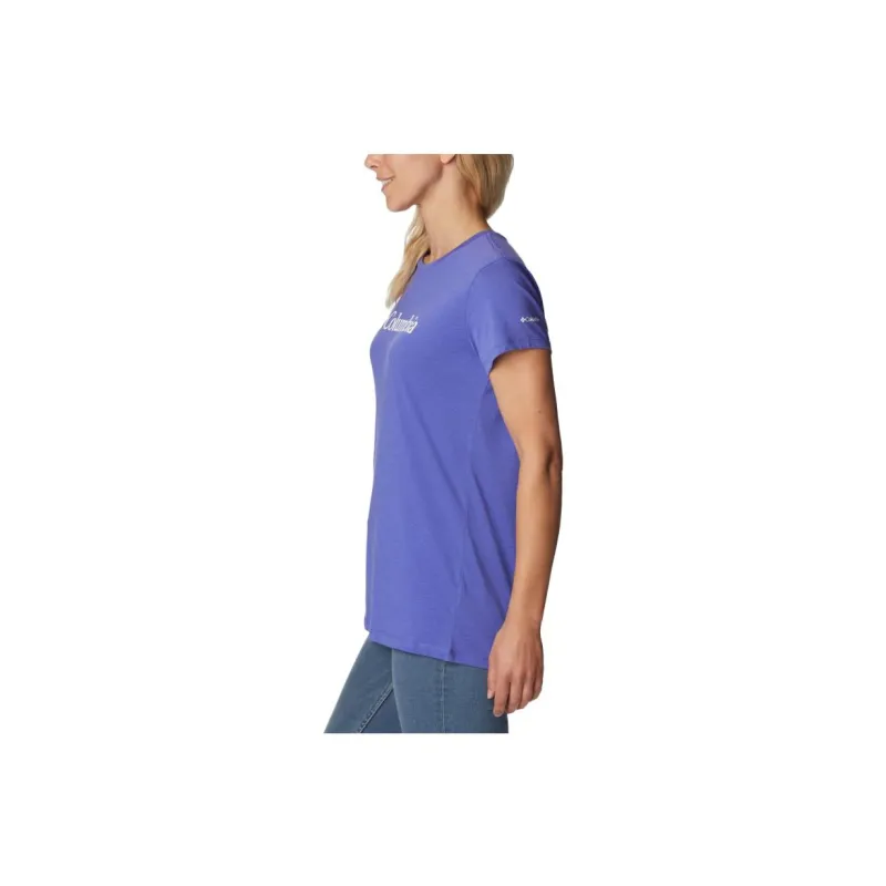 Columbia T Shirts Women's Purple-2