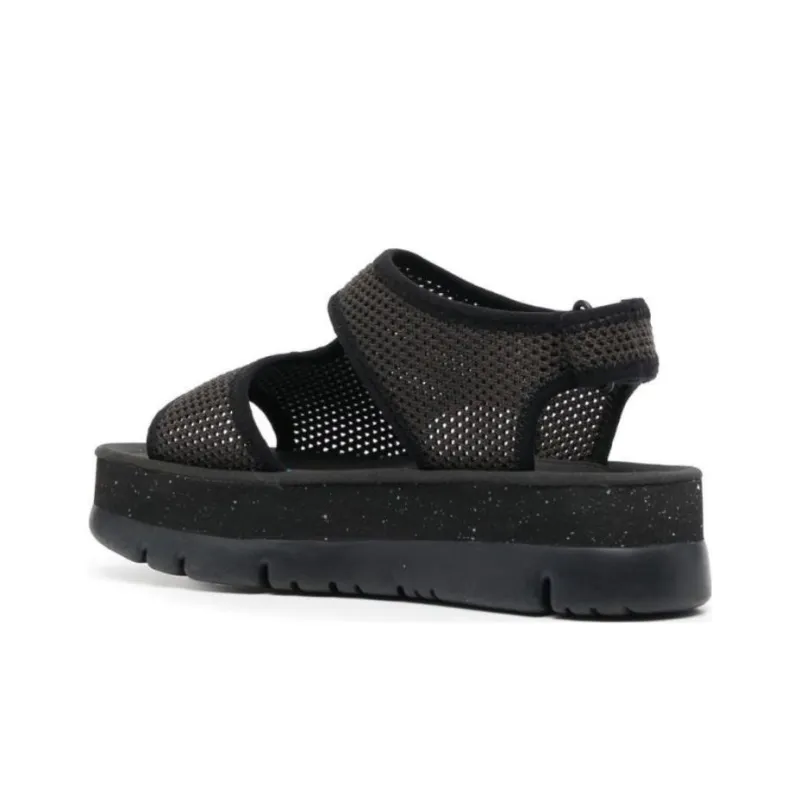 CAMPER Oruga 50mm Mesh Touch-strap Sandals-3