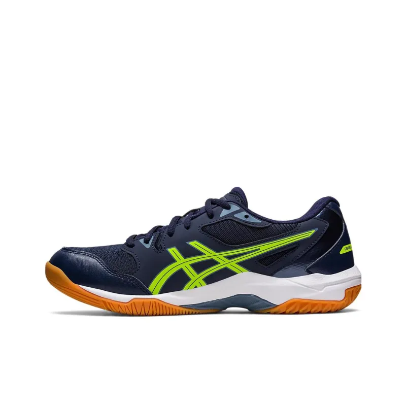 Asics Gel-Rocket 10 Cushioning Anti-Slip And Wear-Resistant Low-Top Training Shoes Unisex Blue Green-0
