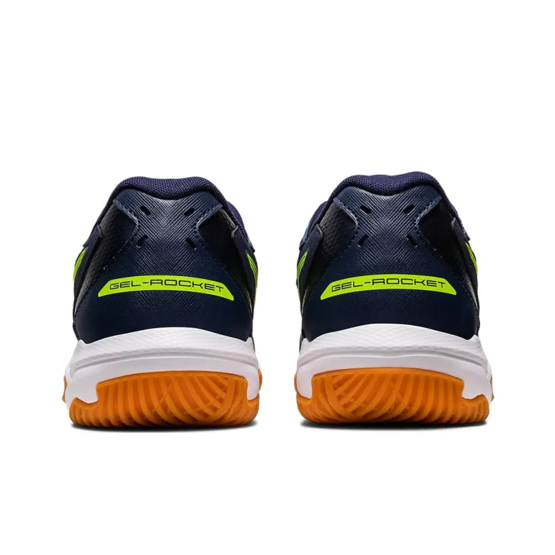 Asics Gel Rocket 10 2E Wide 'Midnight Hazard Green'-4