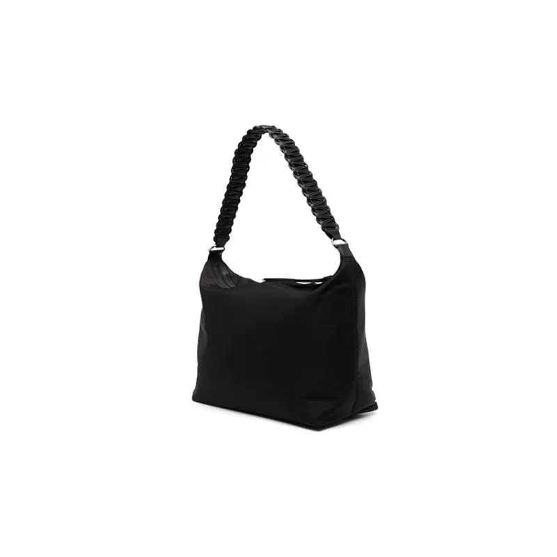 KARA Polyurethane Tote Bag Shopping Bag Handbag Shoulder Bag Regular Women's Black-1