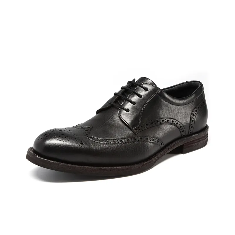 Satchi Dress Shoes Men Low Top Black-1
