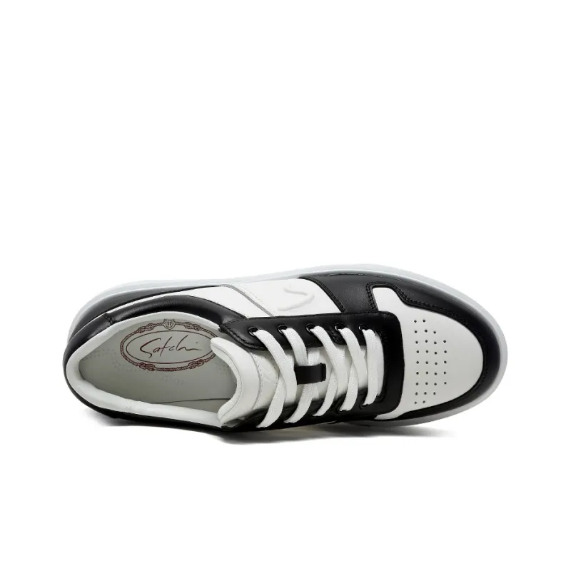 Satchi Stylish Skateboarding Shoes Men's Black-3