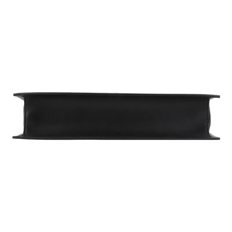VERSACE Leather Coin Purse, Briefcase, Clutch Regular Men's Black-3